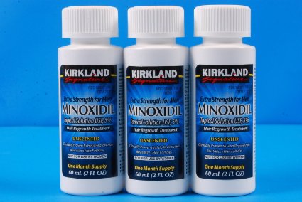 Minoxidil-5 Extra Strength Hair Regrowth for Men 3 Count 2 Ounce Bottles