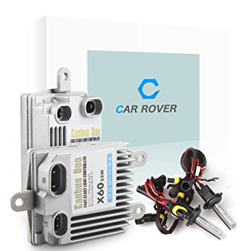 CAR ROVER HID Xenon Conversion Kit H7 55W with No Error CanBus Technology Ballasts - 4300k - 3 Year Warranty
