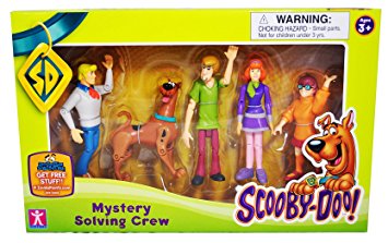 Scooby Doo!, Mystery Mates, Mystery Solving Crew, 5-Pack