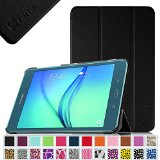 Fintie Samsung Galaxy Tab A 80 Smart Shell Case - Ultra Slim Lightweight Stand Cover with Auto SleepWake Feature for Samsung Galaxy Tab A 8-Inch Tablet SM-T350 Black