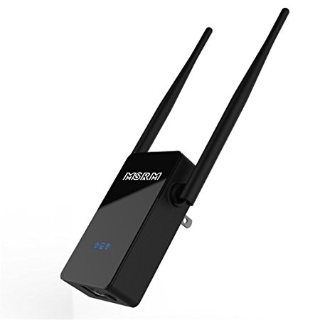 MSRM US302 300Mbps Wi-Fi Range Extender With High Gain Dual External Antennas For 360 Degree WiFi Covering repeater