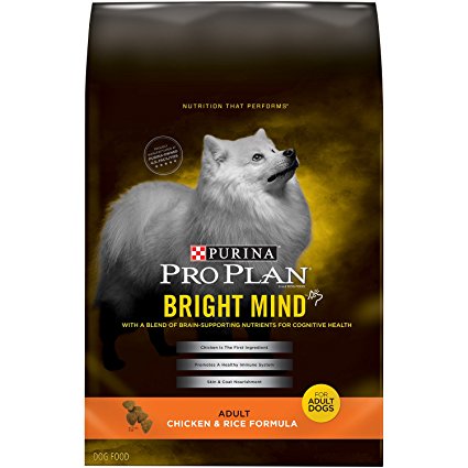 Purina Pro Plan Bright Mind Adult Chicken & Rice Formula Dry Dog Food