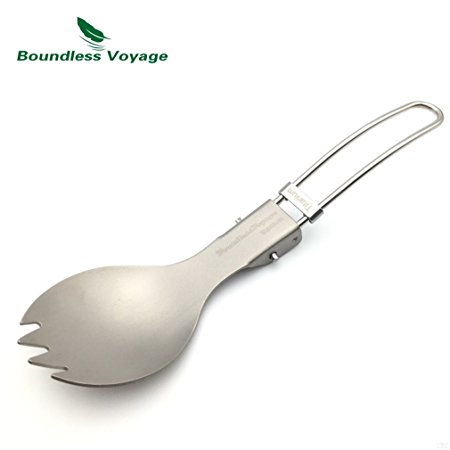 100% Titanium Lightweight Outdoor Dinnerware Eco-friendly Healthy Cutlery and Kitchenware