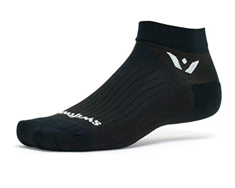 Swiftwick- PERFORMANCE ONE | Socks Built for Golf, Running, All Day Comfort | Fast Drying, Lightweight, Cushioned Ankle Socks