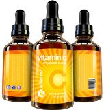 Best Vitamin C Serum for Face 2015 DOUBLE the Size of All Other Vitamin C Serums Contains 20 Vitamin C Pure Vegan 5 Hyaluronic Acid and Organic Jojoba Oil Huge 2 oz Naturals Plant Based Serum