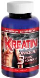 KreatinTM - Pure Creatine Monohydrate Supplement 5000mg Pills Optimum Tri-Phase Formula - Muscle Performance and Development Supplement