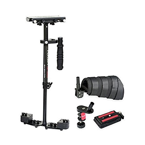 FLYCAM HD-3000 Micro Balancing 60cm/24” Handheld Steadycam Stabilizer with Arm Support Brace for DSLR Video Cameras up to 3.5kg/8lbs - FREE Table Clamp & Unico Quick Release (FLCM-HD-3-AB-QT)