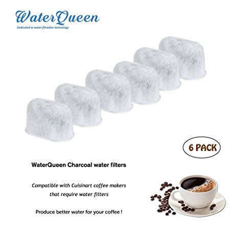 WaterQueen Keurig Replacement Filter Charcoal Water Filters Keurig Compatible Water Filters -Removes Chlorine, Odors, and Others Impurities from Water 6 pack