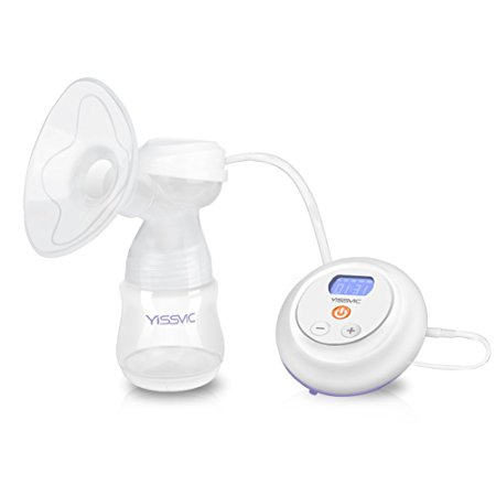 YISSVIC Electric Breast Pump Breastfeeding Automatic Massage Postpartum Prolactin