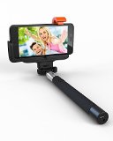Selfie Stick Premium 7-In-1 Bluetooth Certified Monopod - For All iPhones iOS 50 All Samsung Galaxy Note Android Phones 42 - Improved Strengthened and Upgraded