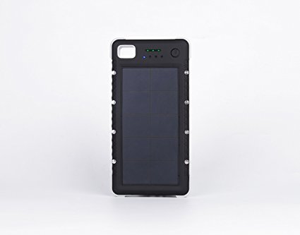 SOS20K - 20,000 mAh Waterproof Solar Charging Portable Battery, By RoamProof