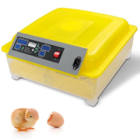 ReaseJoy 48 Clear Egg Incubator Digital Automatic Hatcher Temperature Control Poultry