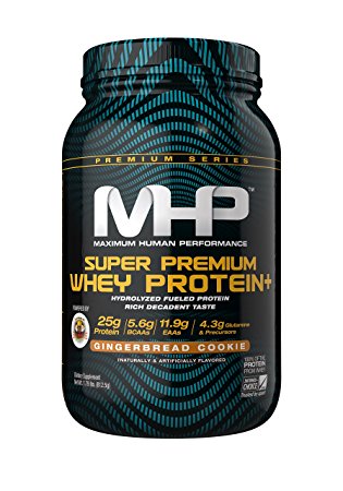 MHP Super Premium Whey Protein Plus, Gingerbread, 1.79 Pound