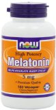 NOW Foods Melatonin 5mg Vcaps 180 Capsules