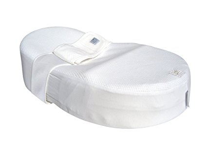 Red Castle Cocoonababy Sleep Positioner - White (Includes Extra Fitted Sheet)