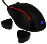 Twisted Gamer - Sinister Arch FPSMMO Ergonomic Gaming Mouse With Adjustable DPI Button and 2 insert-able Weights Noob Friendly