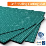 Self Healing Rotary Cutting Mat 18x24 Best for Quilting Sewing  Warp-Proof and Odorless Not From China Free Extended Warranty Backed By Amazon Guarantee