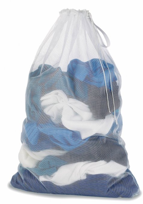 Whitmor 6154-111 Mesh Laundry Bag White