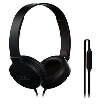SoundMagic P10S Headphones with Mic (Black/Gunmetal)