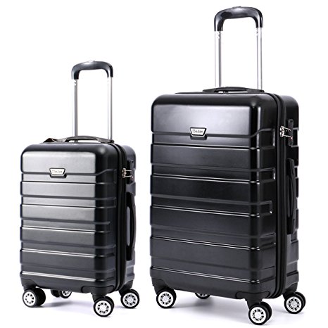 HoJax 20 24 28 Inch P.E.T Luggage Eco-friendly Travel Suitcase With 4 Spinner Wheels