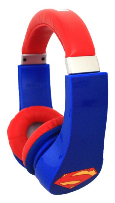 Superman 30390 Kid Safe Over-The-Ear Headphone with Volume Limiter