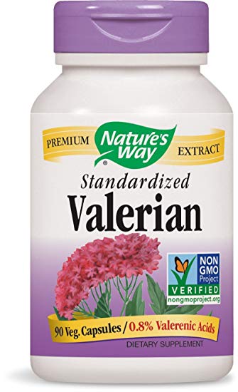 Nature's Way Valerian Standarized 90 Vegetarian Capsules