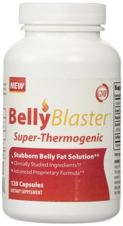 Belly Blaster Super Thermogenic Weight Loss Pill, 120 Capsules
