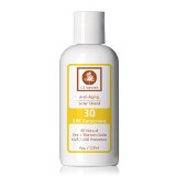 OZ Naturals - The BEST Natural Sunscreen For Anti Aging - SPF 30 Mineral Sunscreen - A Physical Sunscreen - Broad Spectrum Sunscreen That Is Safe For All Skin Types - This Zinc Oxide Sunscreen Is Proven To Keep Your Skin From Aging - 100 Satisfaction Guaranteed