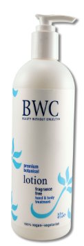 Beauty Without Cruelty Fragrance Free Hand and Body Lotion 100  Vegetarian 16 fl ozs