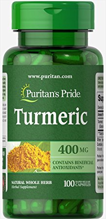Puritan's Pride Turmeric 400 mg-100 Capsules