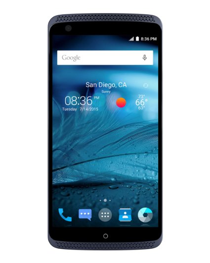 ZTE Axon Pro Factory Unlocked Phone - Retail Packaging Phthalo Blue