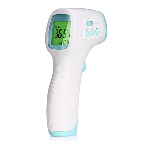INTEY Forehead Thermometer Digital Infrared Touch Free Thermometer for Baby and Adults