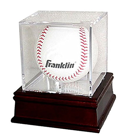 BallQube Grandstand Baseball Holder Display Case and Stand