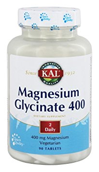 Kal - Magnesium Glycinate 400 - 90 Tablets