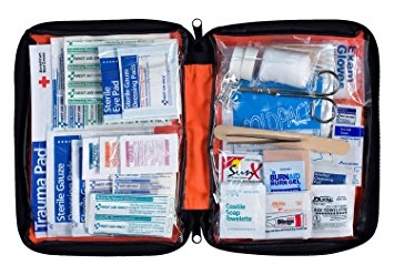 First Aid Only Outdoor First Aid Kit, Soft Case, 205-Piece Kit