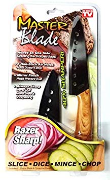 As Seen on TV 02488 chef's knife, 6" blade, Silver