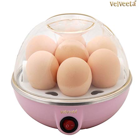 Velveeta Eggs Device Multifunction Poach Boil Electric Egg Cooker Boiler Steamer Automatic Safe Power-Off Cooking Tools Kitchen Utensil