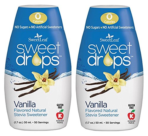 SweetLeaf Sweet Drops Vanilla Flavor 1.7 fl. oz. (2 Pack)