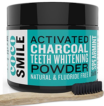 CocoSmile Teeth Whitening Charcoal Powder | 100% Natural