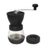 Kuissential Manual Ceramic Burr Coffee Grinder 10 Hand-crank Coffee Mill