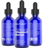BIG - 2 oz Vitamin C Serum 20 by Bleu Beaut - High potency anti aging facial serum - IT WORKS OR YOUR MONEY-BACK