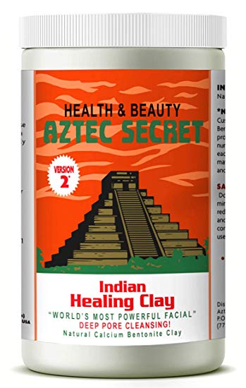 Aztec Secret - Indian Healing Clay - 2 lb. | Deep Pore Cleansing Facial & Body Mask | The Original 100% Natural Calcium Bentonite Clay – New! Version 2