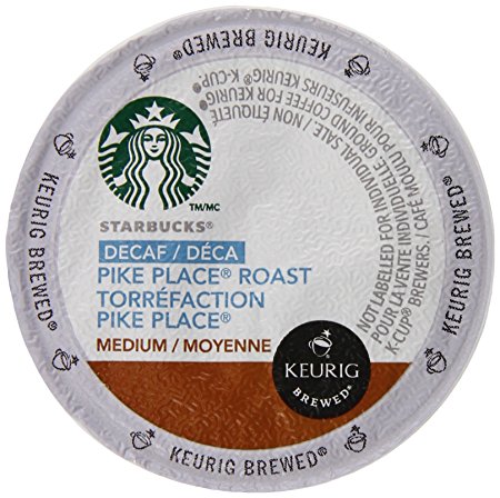 Starbucks Decaf Pike Place Roast, K-Cup for Keurig Brewers, 96 Count
