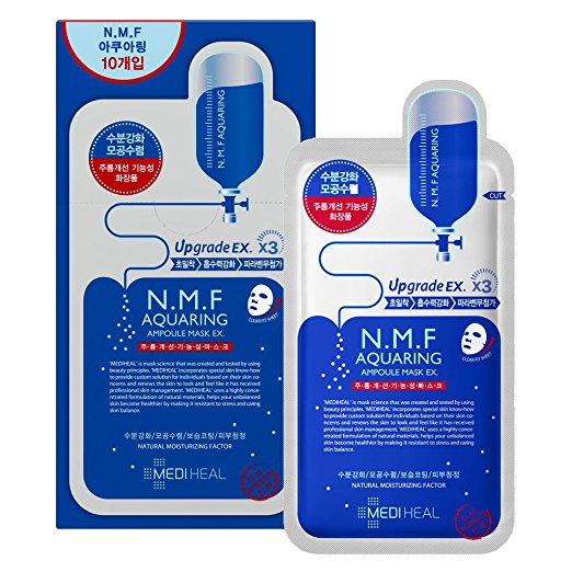 Mediheal Ampoule Mask - N.W.F Aquaring (Natural Water Factor) 10pcs