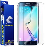ArmorSuit MilitaryShield - Samsung Galaxy S6 Edge Screen Protector Full Screen Coverage Anti-Bubble - Extreme Clarity with Lifetime Replacement