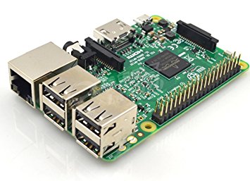 LANDZO Raspberry Pi 3 Model B Motherboard (Wireless Lan 1.2GHz Quad Core 64Bit 1GB RAM)