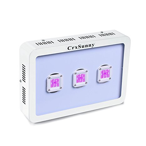 CrxSunny 600W COB LED Grow Light Full Specturm for for Hydropnic Indoor Plants and Greenhouse Growing Veg and Flower