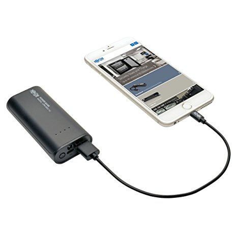 TRIPP LITE Portable 5200mAh Mobile Power Bank USB Battery Charger (UPB-05K2-1U)