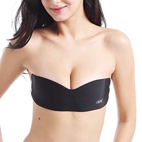 Adhesive Bra for Women Backless Strapless Silicone Invisible Push-up Bra A,B,C,D