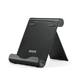 Anker Aluminum Multi-Angle Universal Phone and Tablet Stand for iPhone iPad Samsung Galaxy Kindle HTC Nexus and More Black